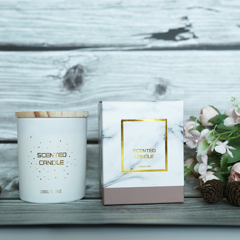 Custom branded scented soy candles with private log Australia